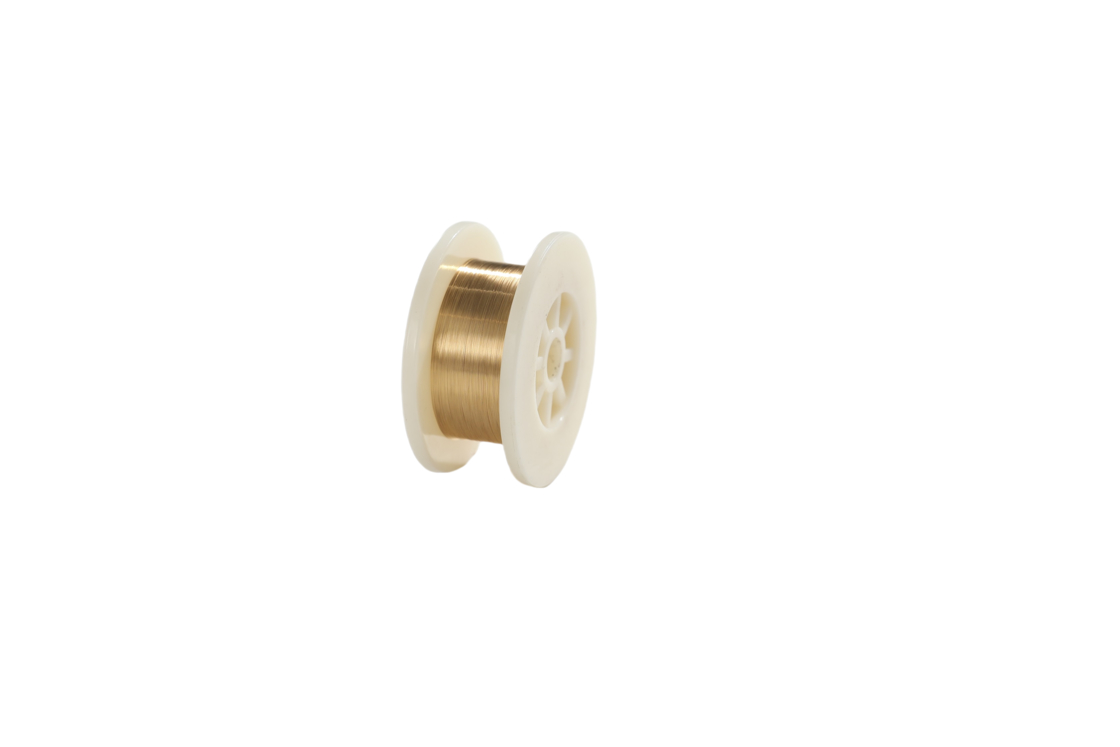 Ultra Fine Wire Diameter 0.011mm Vàng tráng Tungsten Wire cho ngành công nghiệp thiết bị y tế