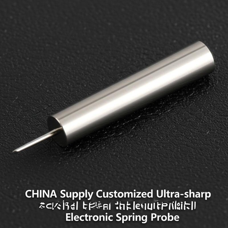 Customized Ultra-sharp Spring Test Probe with 100 pcs MOQ for ICT Testing