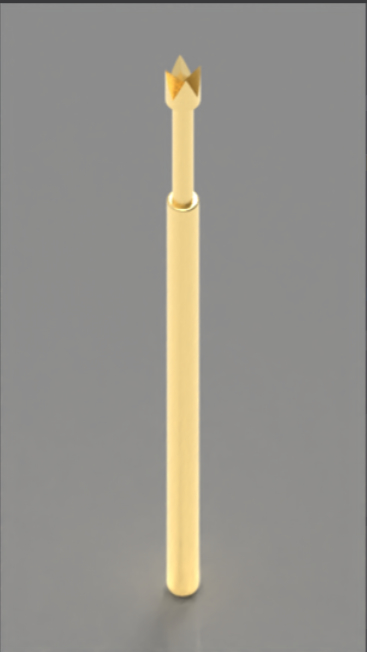 100mil thử nghiệm xuân thăm dò với đầu vương miện và BeCu Plunger cho độ chính xác đánh cao