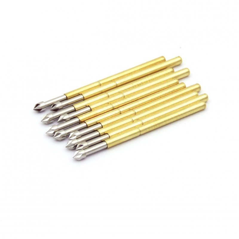 Máy thăm dò thử nghiệm mùa xuân với chiều dài 24,5 mm và đường kính kim 1,5 mm cho thử nghiệm PCB toàn nhịp 4 mm