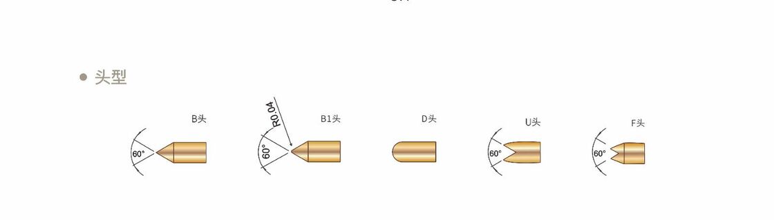 Đầu dò lò xo mạ vàng độ bền cao | Chân Pogo Pin kích thước tùy chỉnh để kiểm tra điện tử