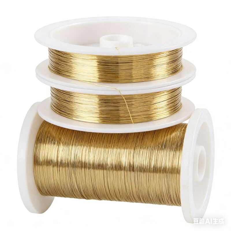Độ tinh khiết cao 99,999% Ultra Fine 25μm/27μm Gold Coated Molybdenum Wire với độ bền nhiệt độ cao 450°C cho Microelectronics