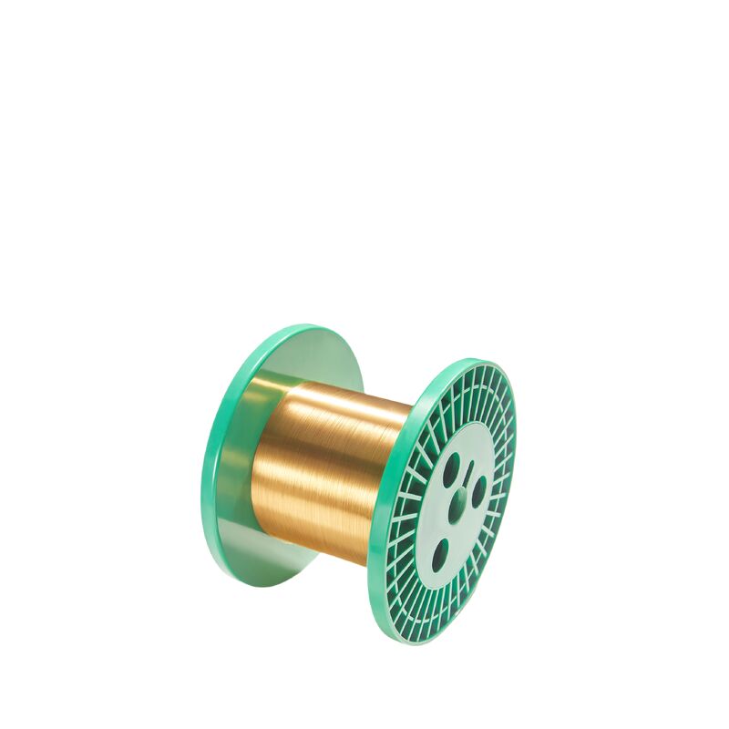 0.0035mm Dây vonfram mạ vàng siêu mịn cho đầu dò siêu nhỏ và thiết bị y tế có khả năng chịu nhiệt độ cao