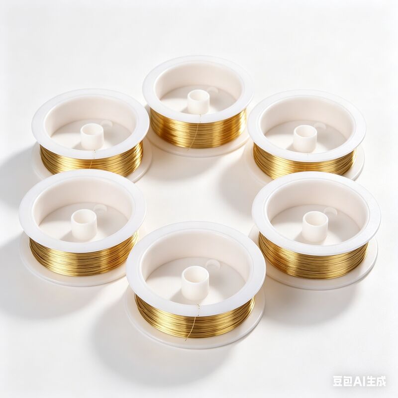  High Purity Tungsten 0.003mm Ultra Fine Gold Plated Wire Low Resistivity Micro Wire