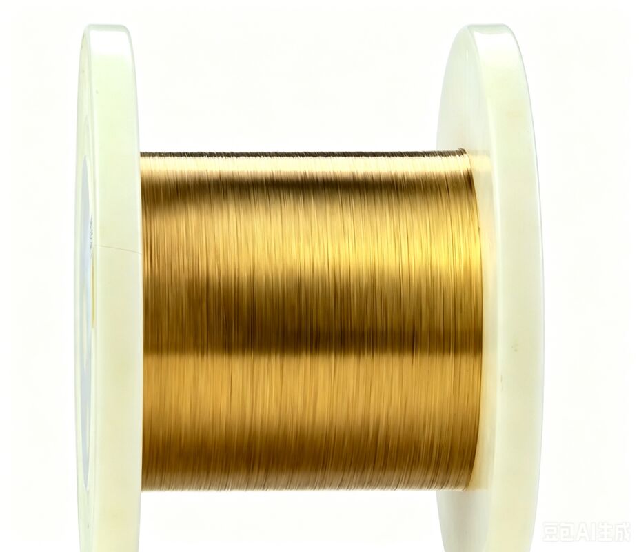 Dây vonfram mạ vàng có đường kính siêu nhỏ 0,0035mm cho các bộ phận vi mô điện tử chân không